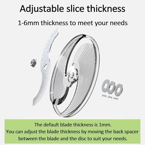 🥕 Commercial Vegetable Cutter & Slicer | Adjustable Multi-Function Kitchen Appliance for Fast Meal Prep 🍅