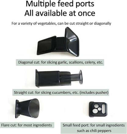 🥕 Commercial Vegetable Cutter & Slicer | Adjustable Multi-Function Kitchen Appliance for Fast Meal Prep 🍅