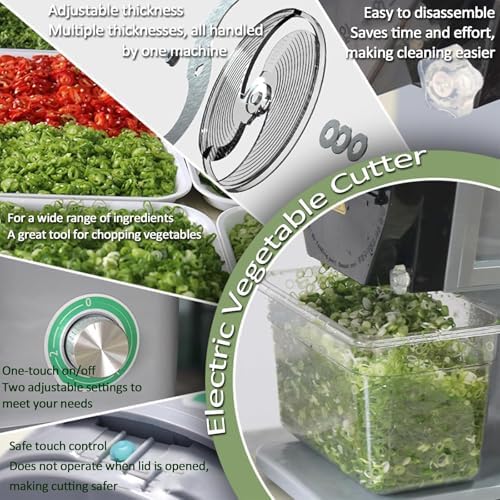 🥕 Commercial Vegetable Cutter & Slicer | Adjustable Multi-Function Kitchen Appliance for Fast Meal Prep 🍅